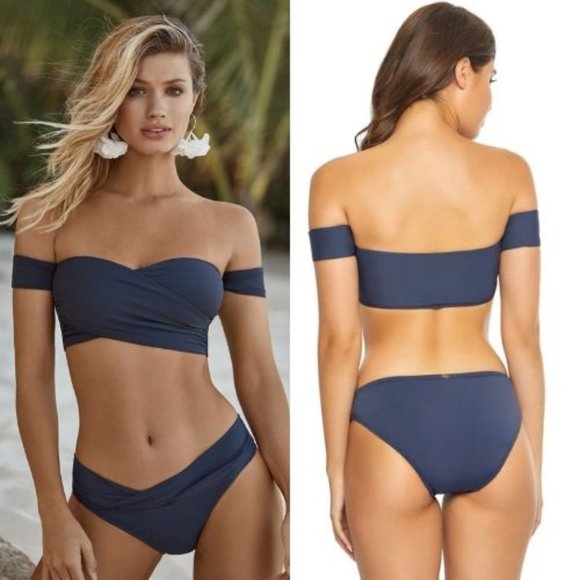Revolve Other - REVOLVE PilyQ Poseidon Layla Off Shoulder Bikini Set